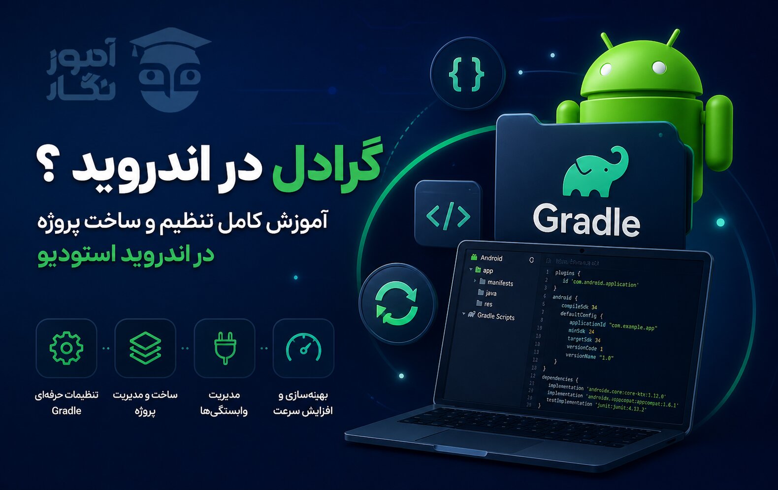 گردل در اندروید