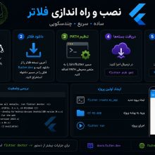 نصب و راه اندازی فلاتر