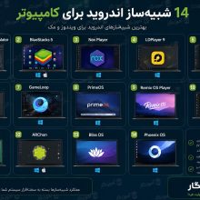 14 شبیه‌ساز اندروید برای کامپیوتر