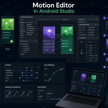کار با Motion Editor در اندروید استودیو