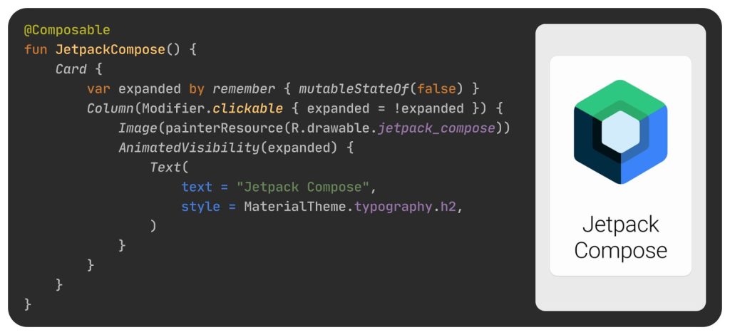 طراحی رابط کاربری با Jetpack Compose