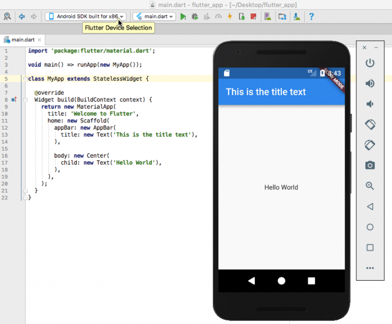 نصب و راه اندازی فلاتر - آکادمی آموزنگار