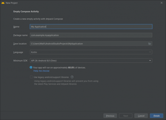 جزئیات پروژه اندروید