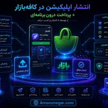 انتشار اپلیکیشن در کافه بازار