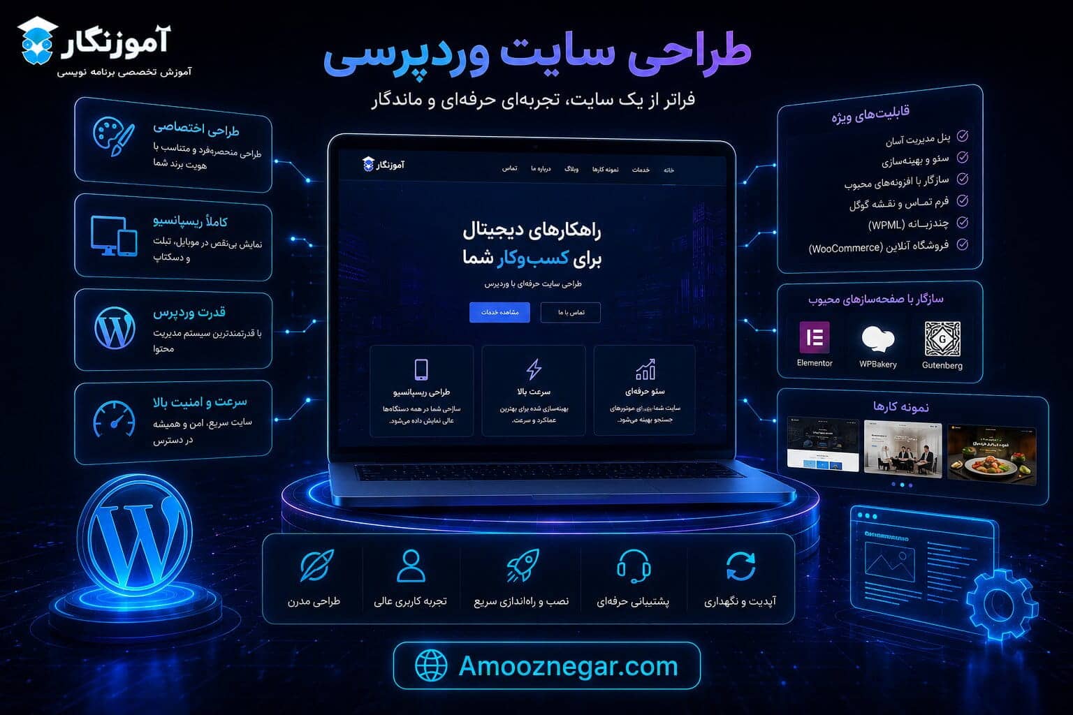 طراحی سایت وردپرسی