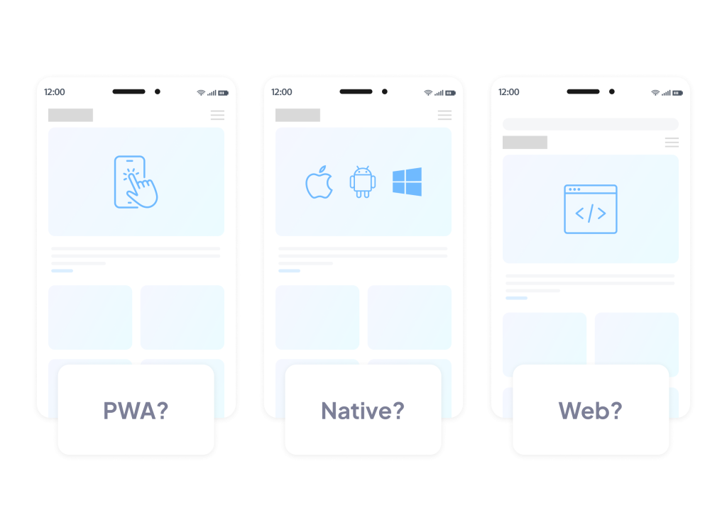 PWA vs Native vs Web App
