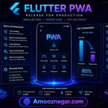 خروجی PWA در فلاتر