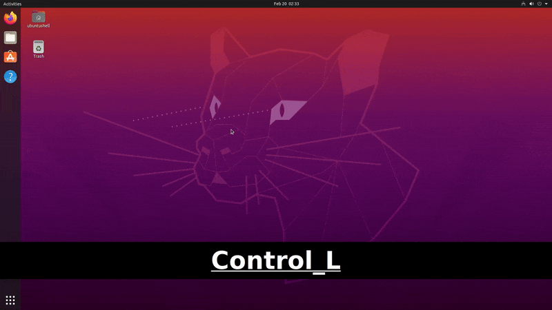 باز کردن ترمینال در لینوکس