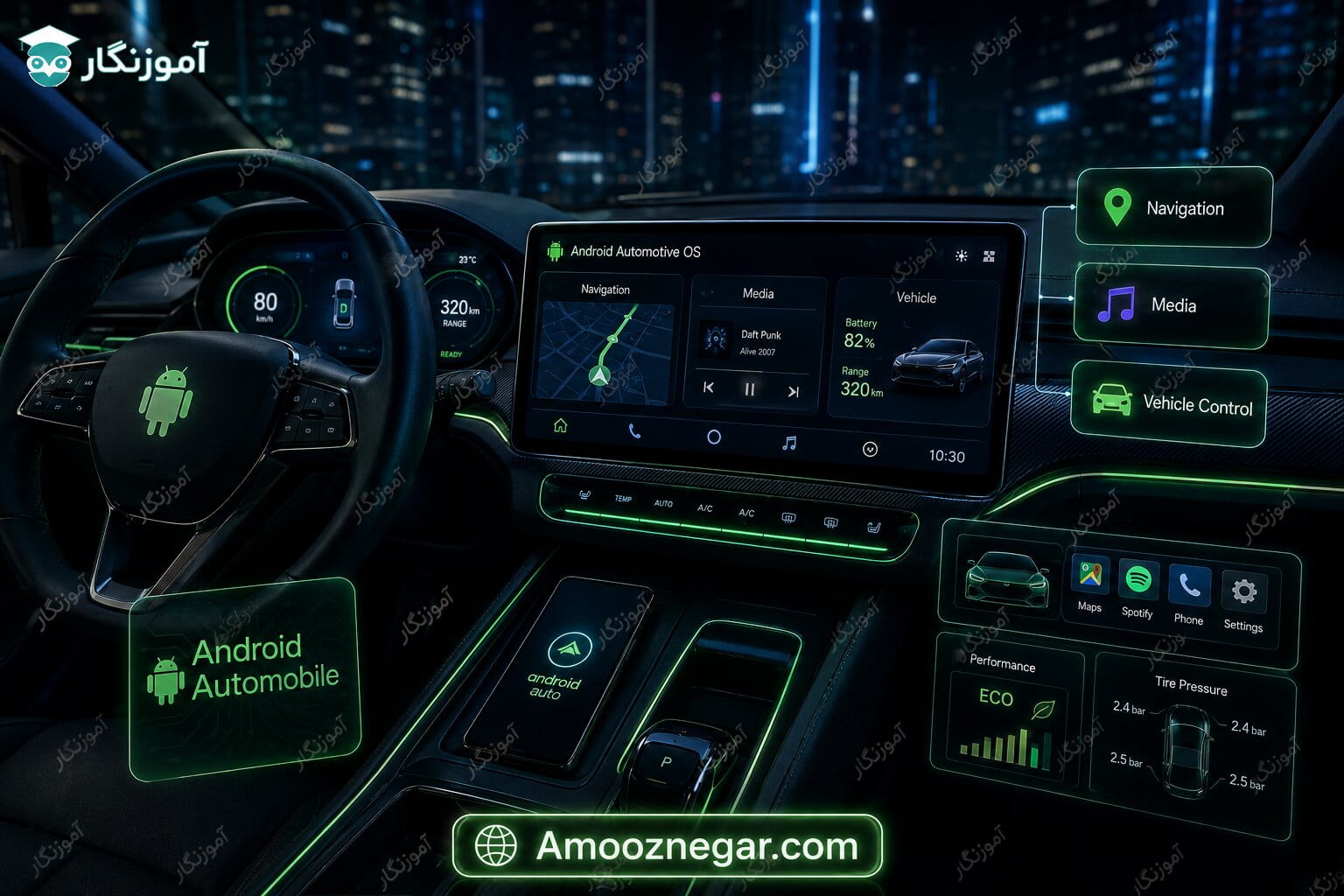 آموزش اندروید Auto