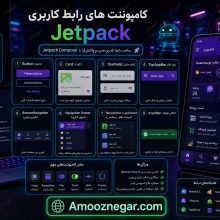کامپوننت های رابط کاربری اندروید Jetpack
