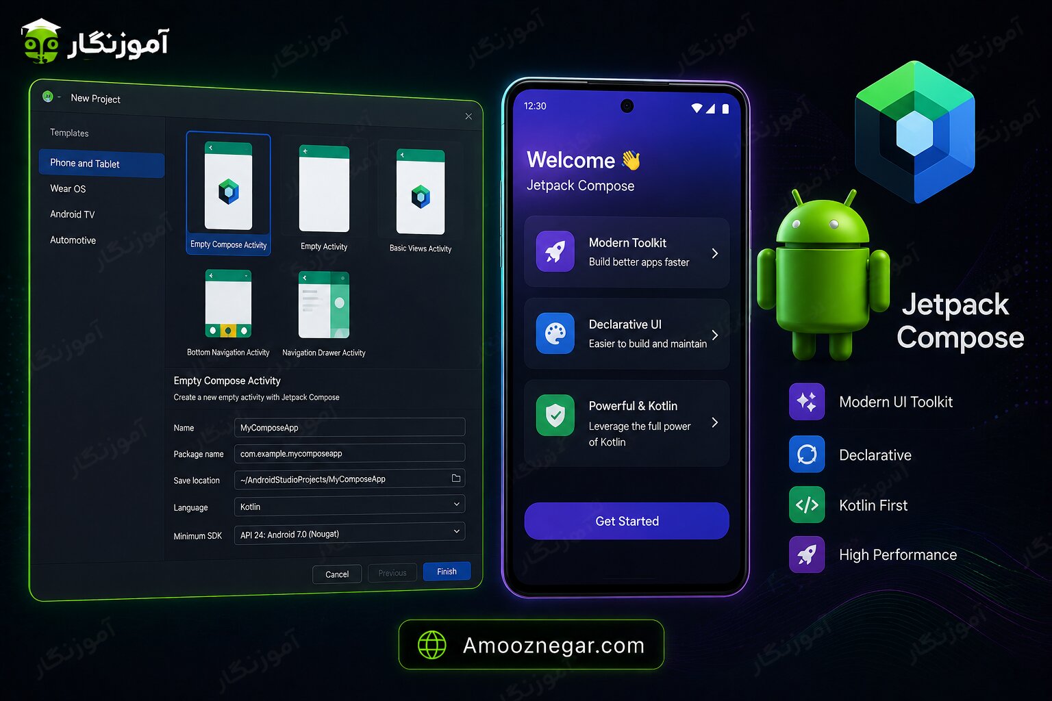 آموزش Jetpack Compose در اندروید