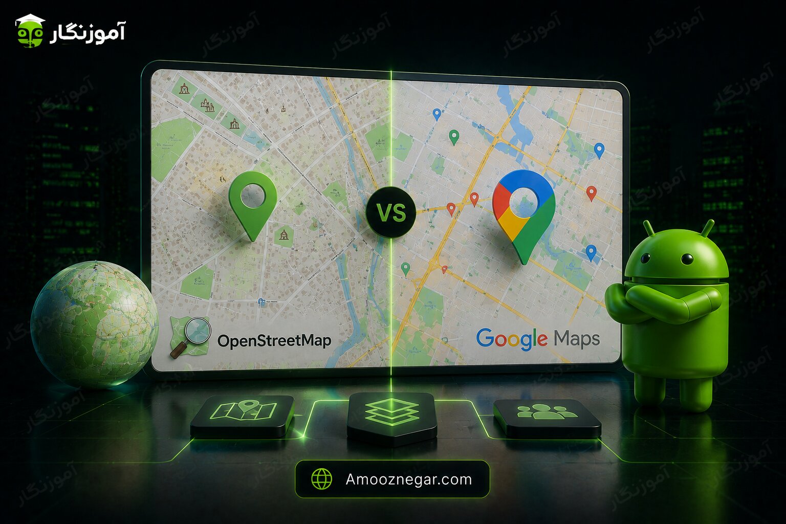 آموزش OpenStreetMap