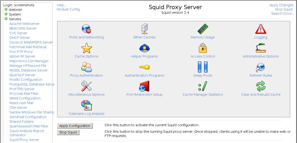 squid proxy server